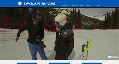 Desktop Screenshot of lovelandskiclub.com
